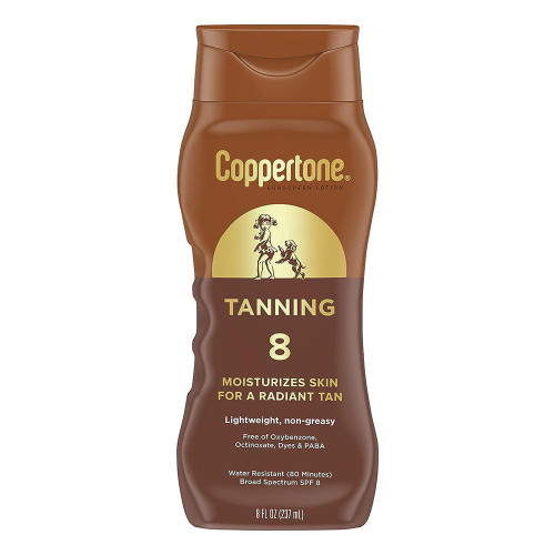 Coppertone Tanning Lt 237Ml Spf 8