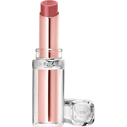 L'Oreal Paris Glow Paradise Balm-in-Lipstick with Pomegranate Extract, Nude Heaven - 0.1 oz