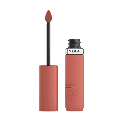 L'Oreal Paris Infallible Matte Resistance Liquid Lipstick, Rose Heat - 0.16 fl oz
