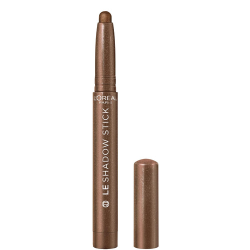 L'OREAL PARIS Le Shadow Stick Blendable Cream Eyeshadow Stick, 240 Brown Abyss - 0.049 oz