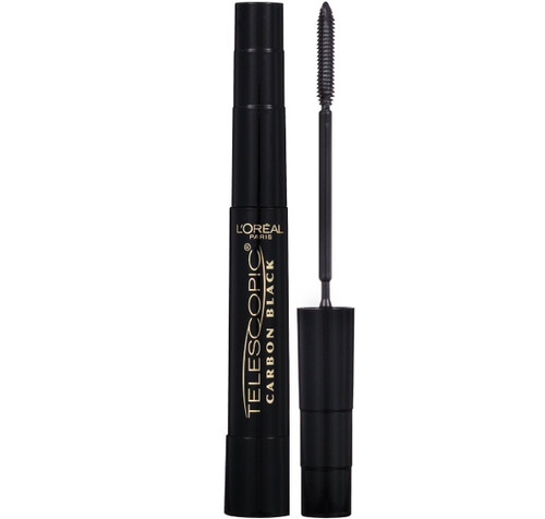 L'Oreal Paris Telescopic Original Lengthening Mascara, Carbon Black - 0.27 fl oz