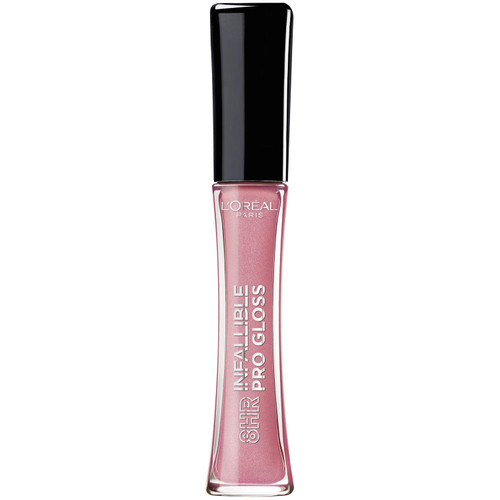 L'Oreal Paris Infallible 8 Hour Pro Lip Gloss, hydrating finish, Pink Opal - 0.21 fl oz