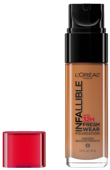 L'Oreal Paris Infallible 32 Hour Fresh Wear Foundation, Lightweight, Maple - 1 oz