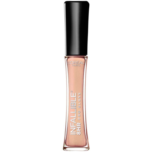 L'Oreal Paris Infallible 8 Hour Pro Lip Gloss, hydrating finish, Petal - 0.21 fl oz