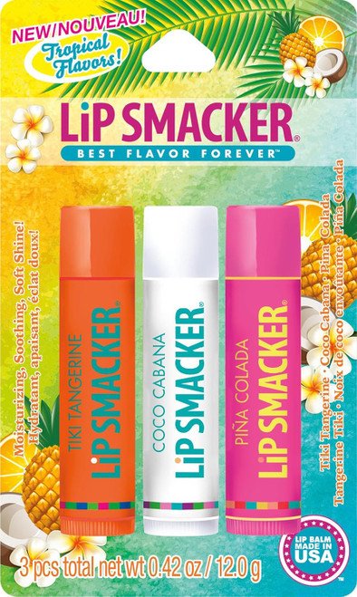Lip Smacker Tropical Fever Lip Balm Trio - 1 Ct