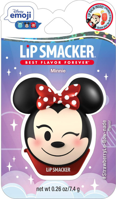 Lip Smacker Disney Minnie Mouse Emoji Lip Balm Strawberry Lemonade - 1 Ct