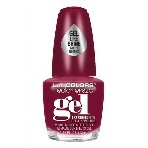 L.A. Colors Color Craze Extreme Shine Gel Nail Polish Vampy - 0.44 fl oz