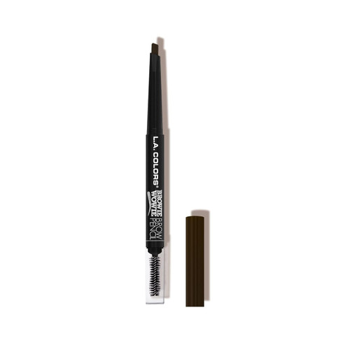 L.A. COLORS Browie Wowie Precision Smudge-Proof Retractable Eyebrow Pencil Medium Brown - 1 Ct