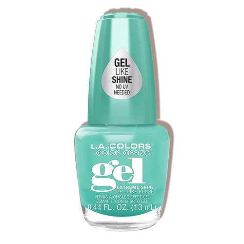 L.A. Colors Color Craze Gel Nail Polish Chill Out - 0.44 Fl Oz