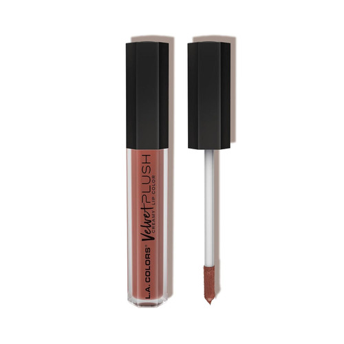 L.A. COLORS Velvet Plush Creamy Lip Color, Cozy - 1 Ct