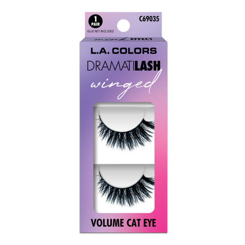 L.A. COLORS Dramatilash Winged Eyelashes Meow - 1 Ct