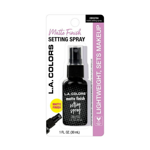 L.A. COLORS Lightweight & Non-sticky Mattifying Setting Spray - 1 fl oz