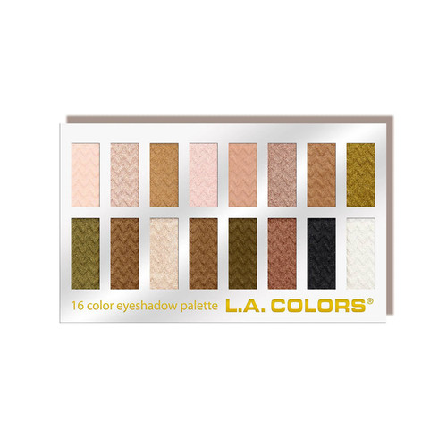 L.A. Colors 16 Color Eyeshadow Palette Sweet - 1 Ct