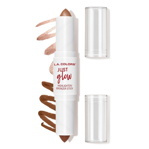 L.A. Colors Just Glow Highlighter and Bronzer Stick Copper Haze - 1 Ct