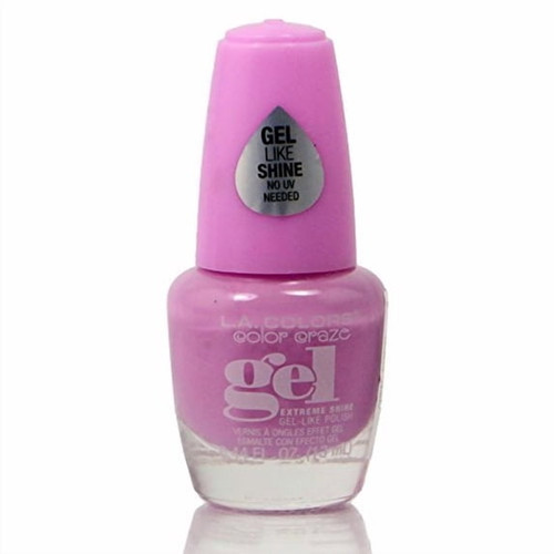 L.A. Colors Color Craze Extreme Shine Gel Nail Polish Damsel - 0.44 fl oz