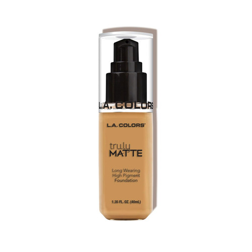 L.A. Colors Truly Matte Foundation Golden Beige - 1 Ct