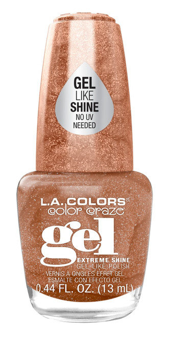 L.A. Colors Color Craze Birthday Suit Gel Shine Nail Polish - 1 Ct