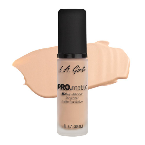 L.A. Girl PRO Matte Foundation Porcelain - 1 fl oz