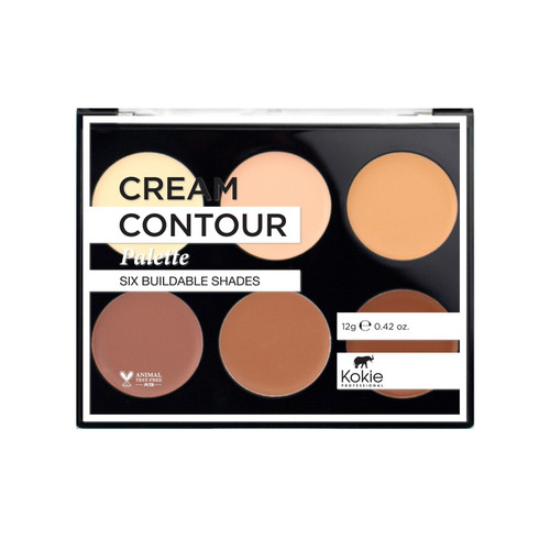 Kokie Cream Contour Palette Light/Medium - 1 Ct