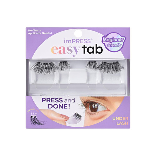 KISS imPRESS Falsies Easy Tab Self Adhesive Lashes Demi Wispy - 1 Ct