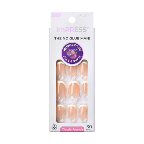 KISS imPRESS Press-On Manicure Fake Nails Model - 1 Ct