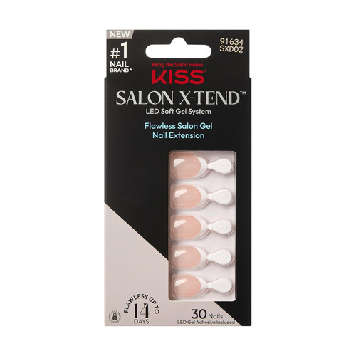 KISS Salon X-tend Design Press On Nails Nonsense - 1 Ct