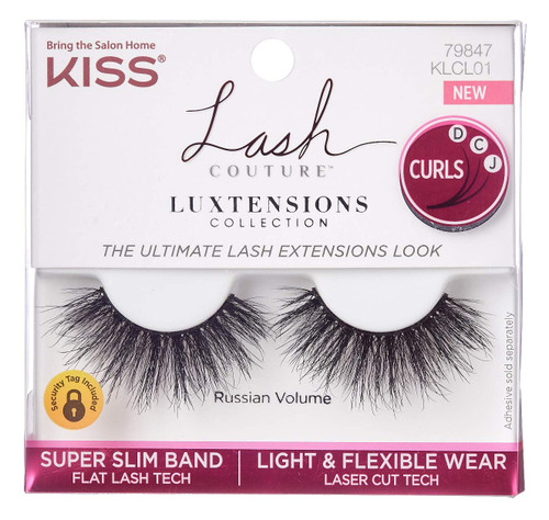 KISS Lash Couture LuXtensions, Russian Volume 01 - 1 Ct