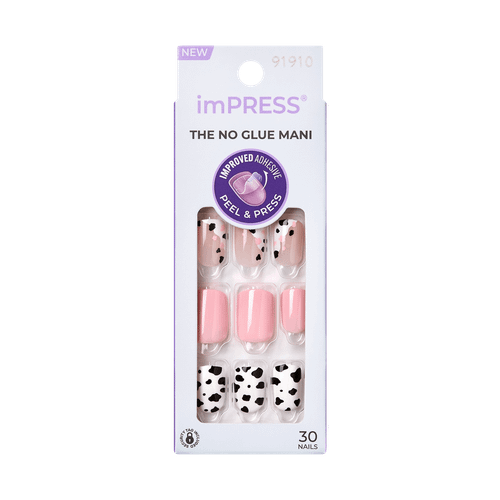 KISS imPRESS Press-On Manicure Fake Nails One Chance - 1 Ct