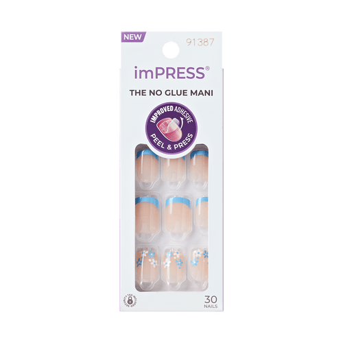 KISS imPRESS Press-On Manicure Fake Nails Snooze - 1 Ct