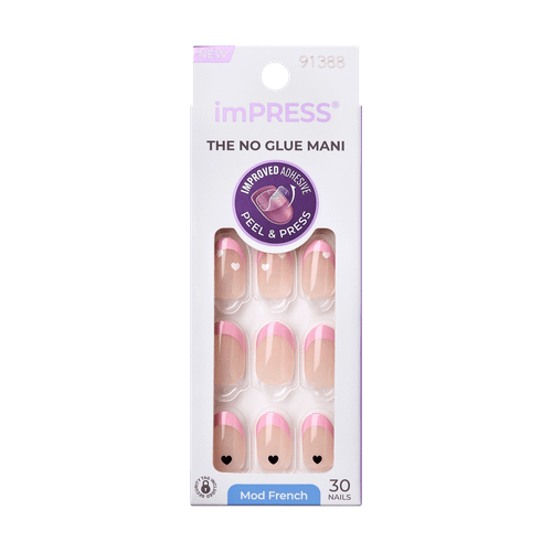KISS imPRESS Design Modern French Press-On Nails Ditto - 1 Ct