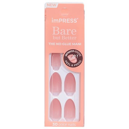 KISS imPRESS Color Bare but Better Press-On Nails Serenity - 1 Ct