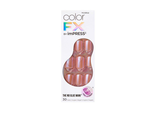 KISS imPRESS Color FX Fake Press On Nails Distraction - 1 Ct
