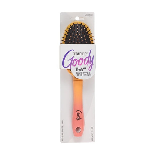 Goody Dream Detangle Oval Hair Brush Ombre Design - 1 Ct