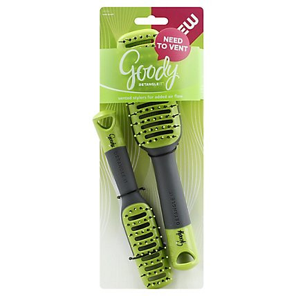 Goody Detangle It Vent Brsh X2 Combo - 1 Ct