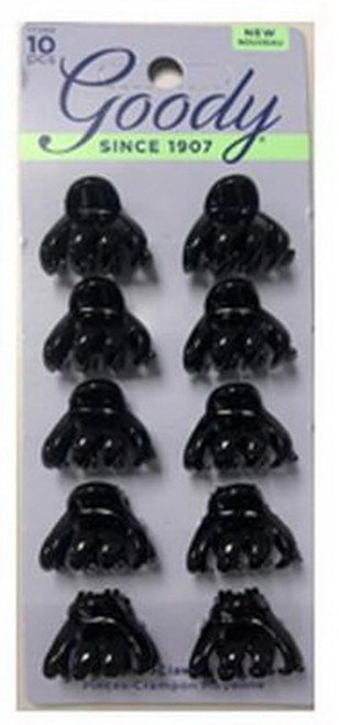 Goody, Mini Spider Claw Clips - 10 Ct