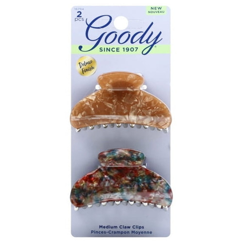 Goody Glam Mini Claw Clips Assorted Colors - 12 Ct