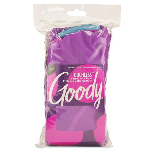 Goody Styling Essentials Shower Cap - 3 Ct
