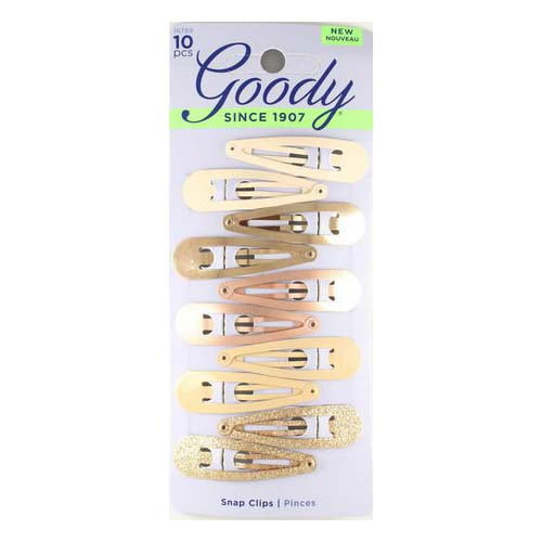 Goody Rose Gold Contour Clips - 10 Ct