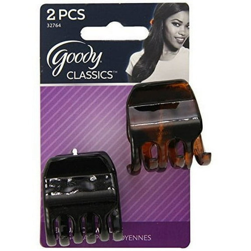 Goody Classics 1/2 inch Claw Clip - 2 Ct