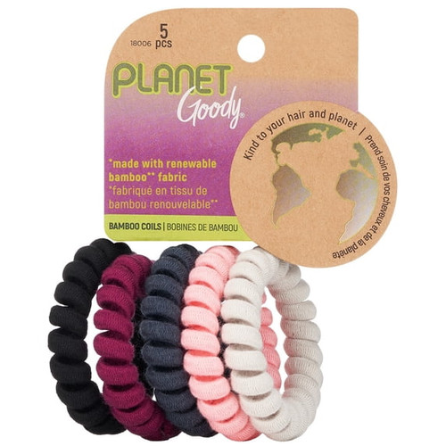 Goody Bamboo Coil hair styling tools and accessories - 5 Ct