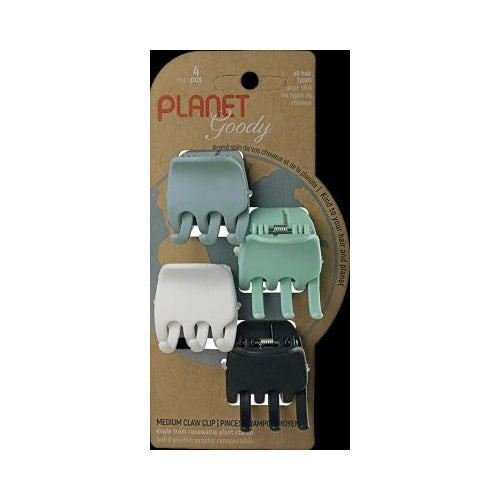 Goody Planet Clip Medium Heritage Sustain - 4 Ct