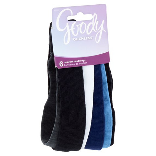 Goody Ouchless Comfort Headwraps - 6 Ct