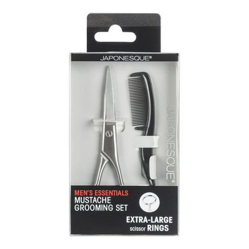 Japonesque Men's Classic Mustache Grooming Set - 1 Pack