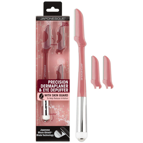 Japonesque Dermaplaner and Cooling Eye Roller - 1 Pack