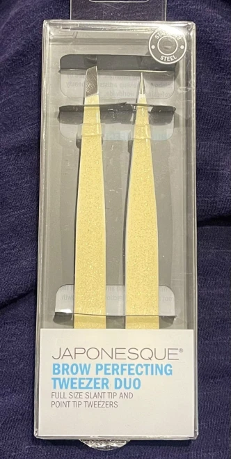 Japonesque Brow Perfecting Tweezer Duo - 1 Ct