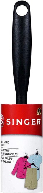 SINGER Fabric Lint Roller, 65 Sticky Sheets
