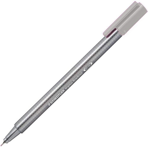 Staedtler 334-82 Silver Grey Fineliner Pen - 1 Ct