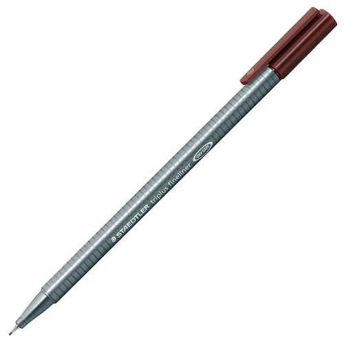Staedtler Triplus Fineliner Van Dyke Brown - 1 Ct