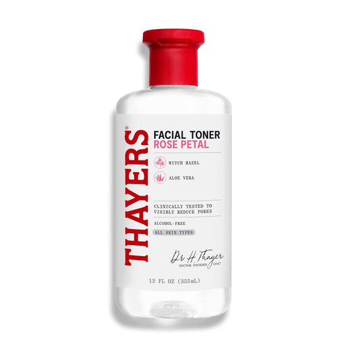 THAYERS Alcohol-Free Rose Petal Witch Hazel Facial Toner - 12 fl oz