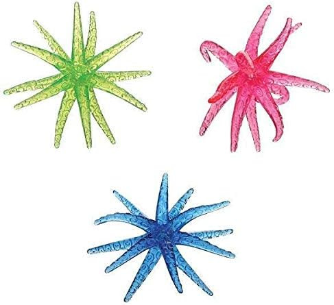 Toysmith Sticky Starfish Wall Tumblers - 3 Pack